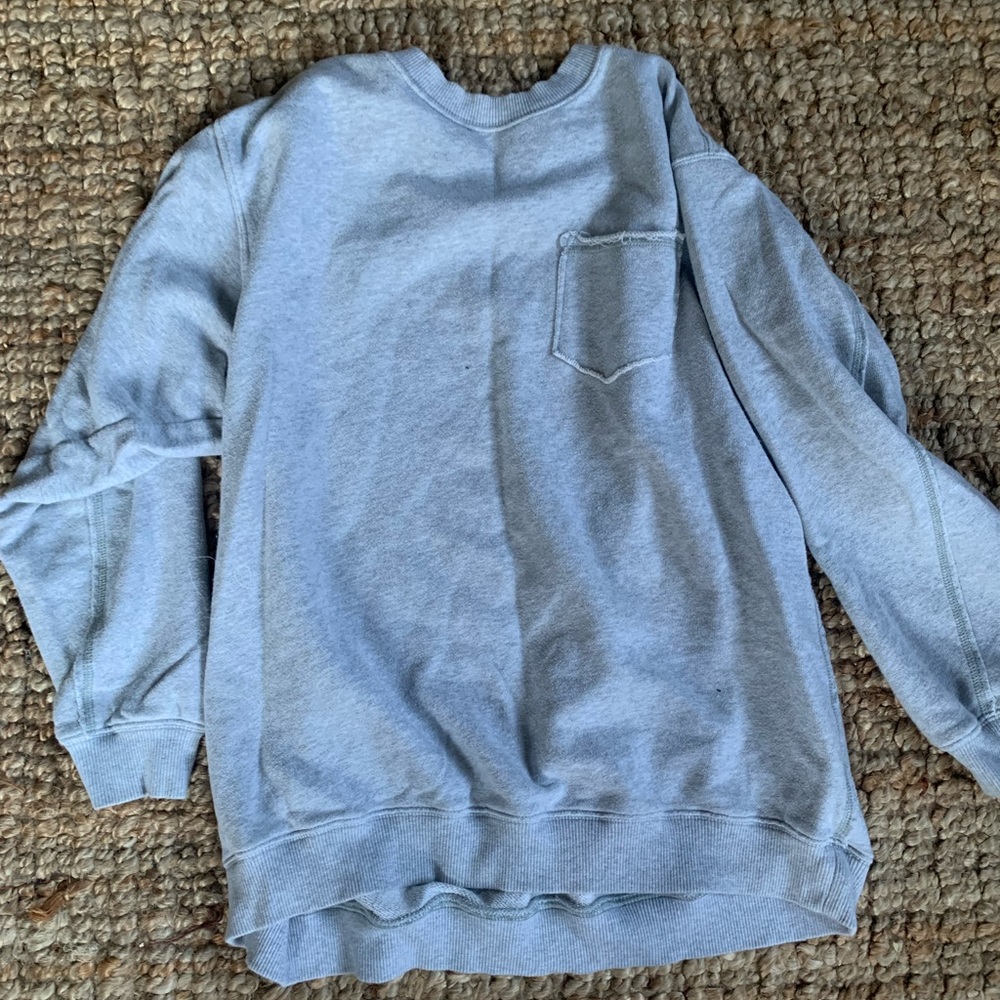 Grey oversized sweater